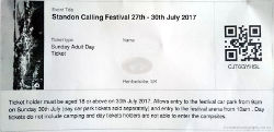 Standon Calling Ticket 2017